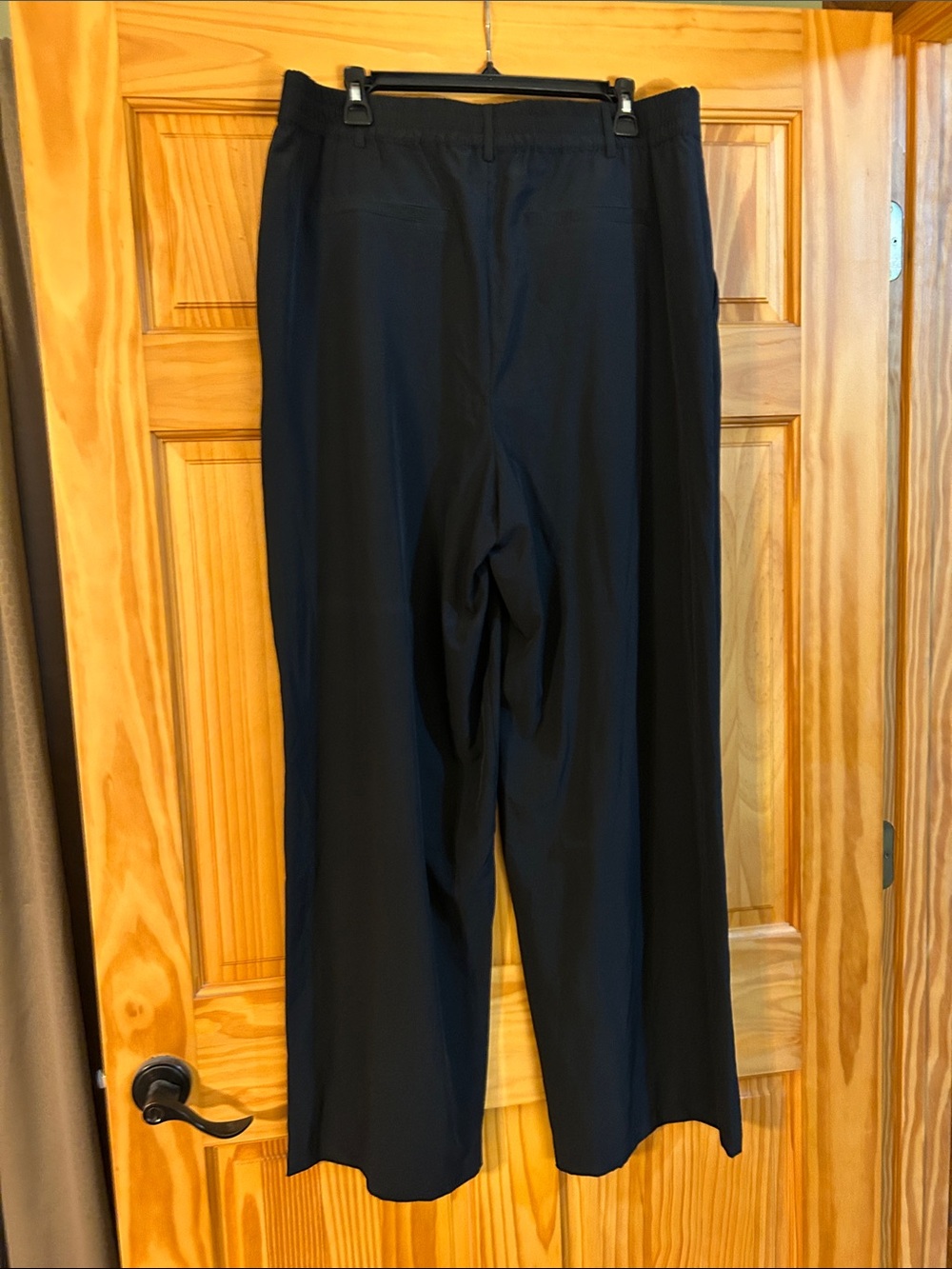 Rachel Zoe Black Wide-Leg Pants - Picture 2 of 2